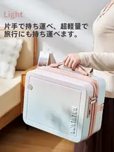 可愛いデザインの化粧箱【防水・携帯用・ハンドル付き】