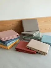 秋冬用 厚手暖かいシンプル北欧スタイル ベッド用シーツ【ダブル・シングル対応・無地・フランネルコットン】