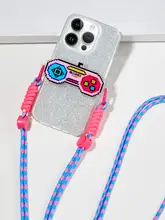 ゲームコントローラー付きスマホケース【ストラップ付き・耐衝撃・多機種対応】