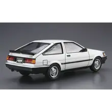 トヨタAE85カローラ【ミニカー・完成品・塗装済み】