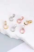 S925純銀製 珍珠付きネックレス用万能クリップ【DIYアクセサリー・吊り下げ用】