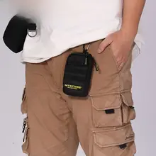 NITECORE NPP30 アウトドアランニングウエストポーチ【スマートフォン収納・男性用・タクティカルデザイン】