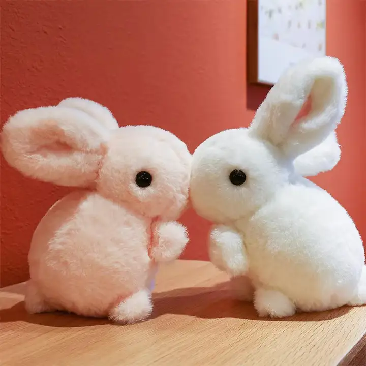 可愛らしいウサギのぬいぐるみ【抱き枕・子供用・誕生日プレゼントに最適】