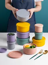 食品用シリコン製密閉弁当箱【ピクニック・冷蔵用・持ち運び便利】