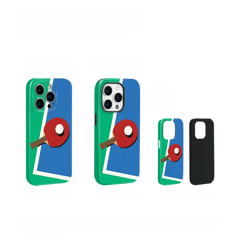 iPhone用 卓球テーマケース【軽やかで高級感あるデザイン・スタイリッシュ】
