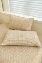 原棉加厚の老式枕カバー【家庭用・48x74cm・一人用】（セットアップ対応）