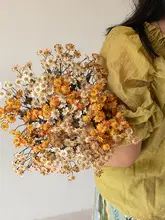 小雏菊風の造花ブーケ【高級感・インテリア装飾用・撮影用】