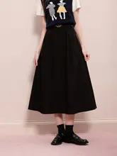 梨型デザインのロングスカート【マーベリック加工・大きなフレア・女性用】（セットアップ対応）