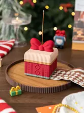 インセンスホルダー お香立て 赤 蝶結び 癒やし インスタ映え TV台 インテリア クリスマス 誕生日 プレゼント