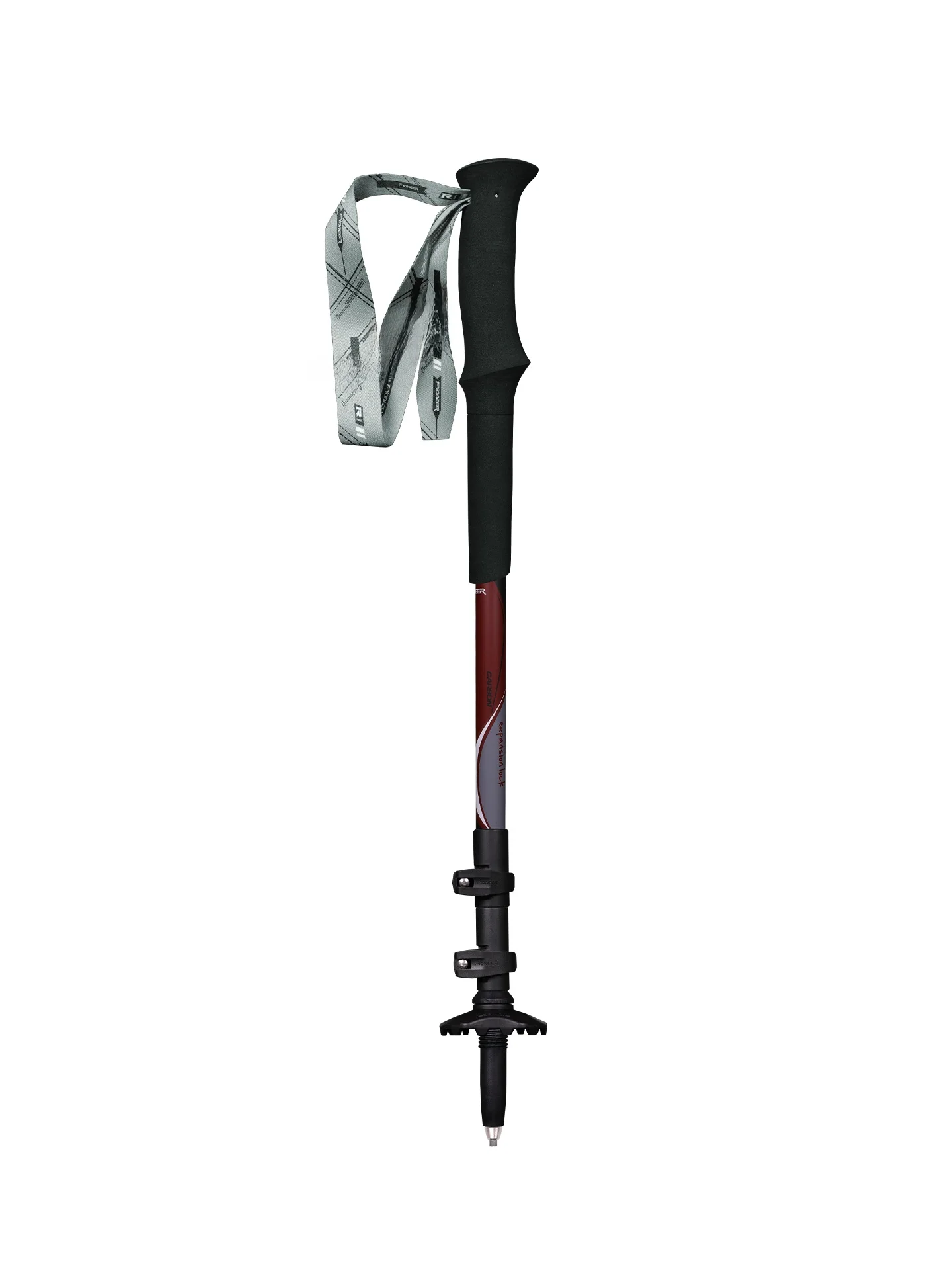 キャンプ道具を節約調達｜実際に使ってみた結果 - 軽量カーボン製登山ストックの三段階伸縮機能
