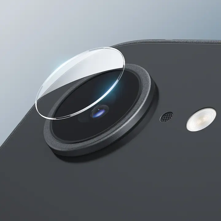 SmartDevil iPhone16e用 カメラレンズ保護フィルム【高透明・衝撃吸収・後面レンズ対応】