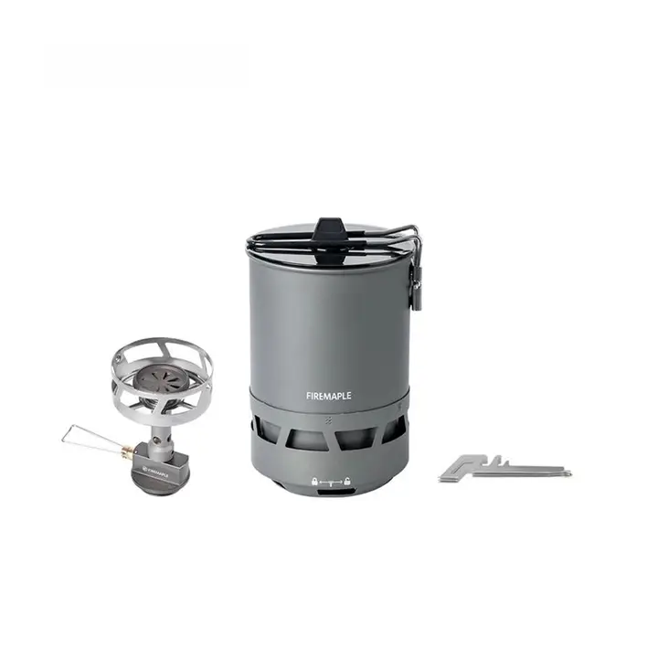 火山用防風キャンプ調理器具【軽量・持ち運び便利・お湯を沸かす・アウトドア用】（セットアップ対応）