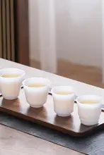 小さな茶杯 単品 家庭用 陶器 氷種玉瓷 ラグジュアリー