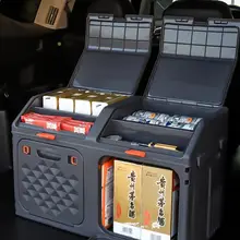 アウトドア用 折りたたみプラスチック収納ボックス【大型・サイドオープン・カーシュート対応】