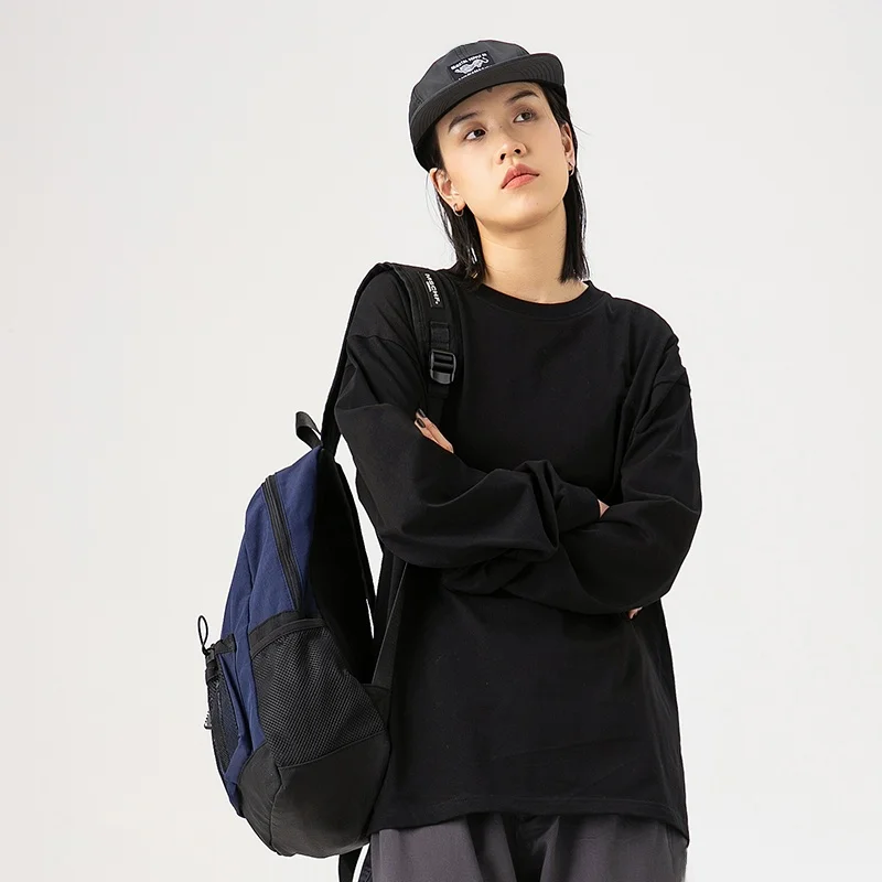 綿100%厚手長袖Tシャツ：ゆったり落ち感とアメリカンスタイルの実用性解析