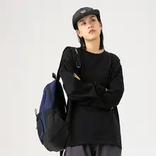 綿100%厚手長袖Tシャツ【ゆったり落ち感・アメリカンスタイル】