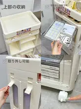 家庭用絵本ラック【移動式・収納に便利・床置きタイプ】