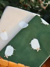 童話の森刺繍手作り布製ノートカバー【A5/A6対応】