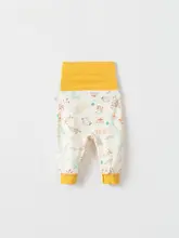 赤ちゃん用 春秋用 高腰腹巻きパンツ【純綿・あったか・大きなお尻用】