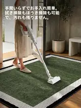 玄関マット【室内用・緑色・おしゃれデザイン】