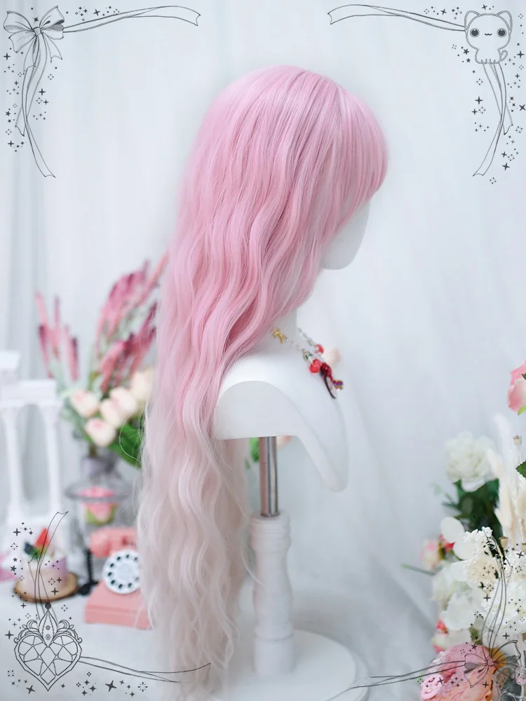 40代のロングヘアにY2Kスタイルが合う？ロリータ風の巻き髪ウィッグで解決する3つの理由