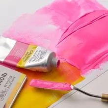 ウィンザー&ニュートン アクリル絵具セット【防水・色落ちしない・12ML/20ML/60ML・DIY落書き・衣類・靴に最適】