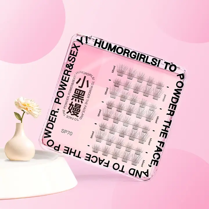 弯曲タイプの自然なつけまつげ【初めての方にも最適・軽やかなデザイン】