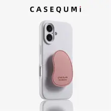 液体シリコン製スマートフォンケース【白色・防衝撃・女性用対応】