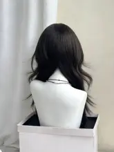 男女兼用 魚の頭型ウィッグ【高級仕上げ・センター分け・コスプレ用】