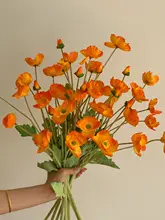 華やかな造花のブーケ【結婚式用・インテリア装飾・撮影小道具】