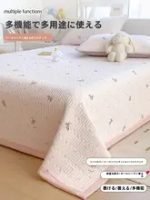 防滑デザインの榻榻米用ベッドカバー【クッションパッド・シングル対応】（セットアップ対応）