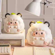 かわいい十二支のひつじ貯金箱【ポリ塩化ビニル製・児童用・投入口付き】