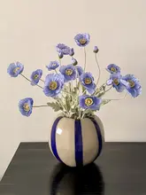 フラワーベース ガラス ヴィンテージ 上品 ダイニング リビング 生け花 インスタ映え インテリア雑貨