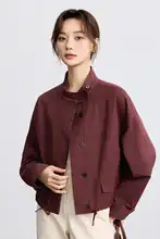 軽やかなアウトドア用ジャケット【立襟・ドローコード・工房スタイル】