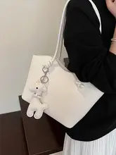 高級感あるファッション大容量ハンドバッグ【ショルダー・通勤用・バケツ型】（セットアップ対応）