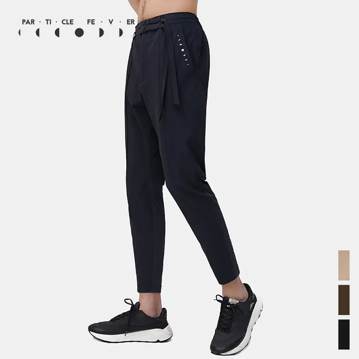 粒子狂熱 メンズフィットネスパンツ【春夏用・快適・9分丈・ランニング・アウトドア】