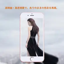 iPhone用強化ガラスフィルム【高透明・防指紋・耐衝撃】