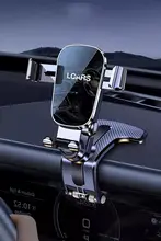 合金製 車載スマホホルダー【ナビゲーション対応・防振機能付き】