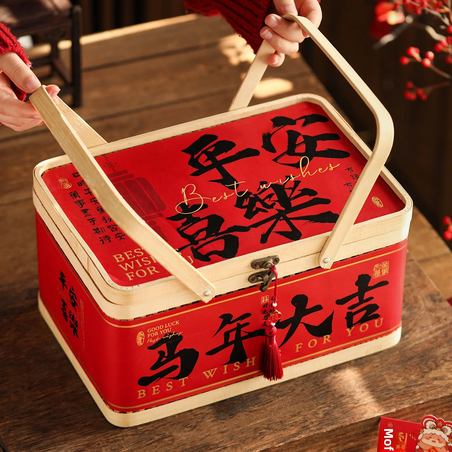 お年玉袋を手作りするなら、この竹編みバスケットが一番おすすめ？