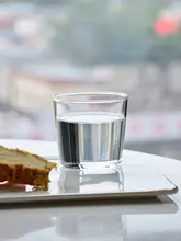 シンプルな高硼珪酸ガラス製コーヒーカップ【ハンドルなし・軽量・冷凍可・耐熱】
