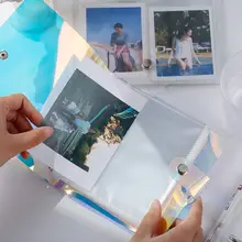 自作 透明 ポラロイド 写真収納アルバム 推し活女子 小カード収納 3インチ 4インチ