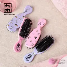 ヘアブラシ 天然猪毛 なめらか ツヤ髪 髪梳き 彼女 誕生日 プレゼント ギフト 「WetBrush」「Pingu」
