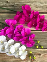 PU製の大きな胡蝶蘭の造花【リビング飾り・ウェディングフラワー】