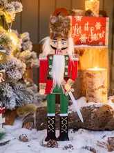クリスマス木製兵士人形【子供部屋用・リビングやバーの装飾】