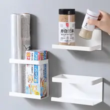 冷蔵庫サイド用 磁石付き壁掛け収納ボックス【キッチン用・ティッシュ・調味料ホルダー】