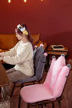 電気加熱座布団【オフィス用・腰と背中をサポート・一体型デザイン】