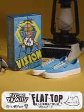 フラットトップ限定シリーズ ローカットキャンバススニーカー【陨石グレー・ビンテージ感】