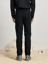 春夏用 メンズ機能性ロングパンツ【防水・ストレートフィット】