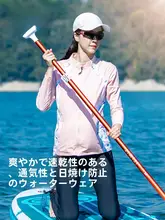 UVカット女性用薄手パーカー【夏用・通気性・涼感効果】