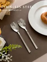 ステンレス製フルーツフォーク【サラダ・パスタ・デザート用】